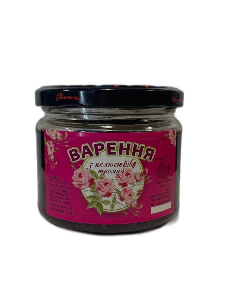 Варення з пелюстків троянди