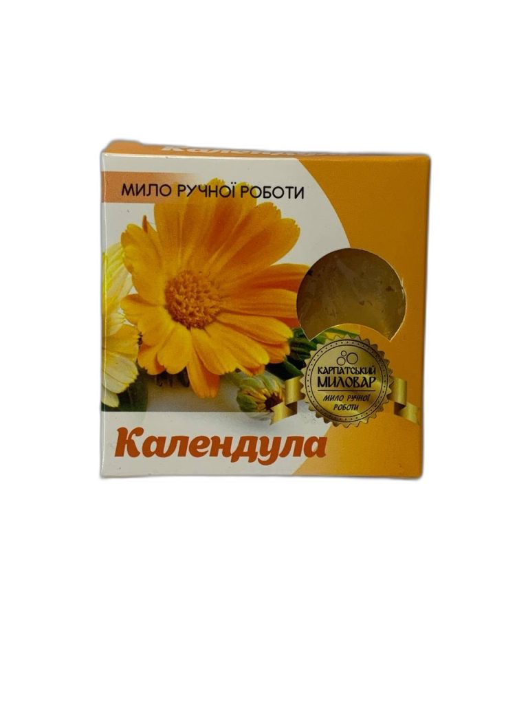 Мило ручної роботи "Карпатський миловар" Календула 30 г