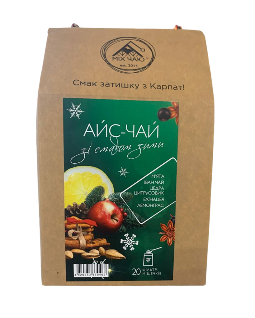 Айс-чай "зі смаком зими" міх чаю 20 фільтр пакетів